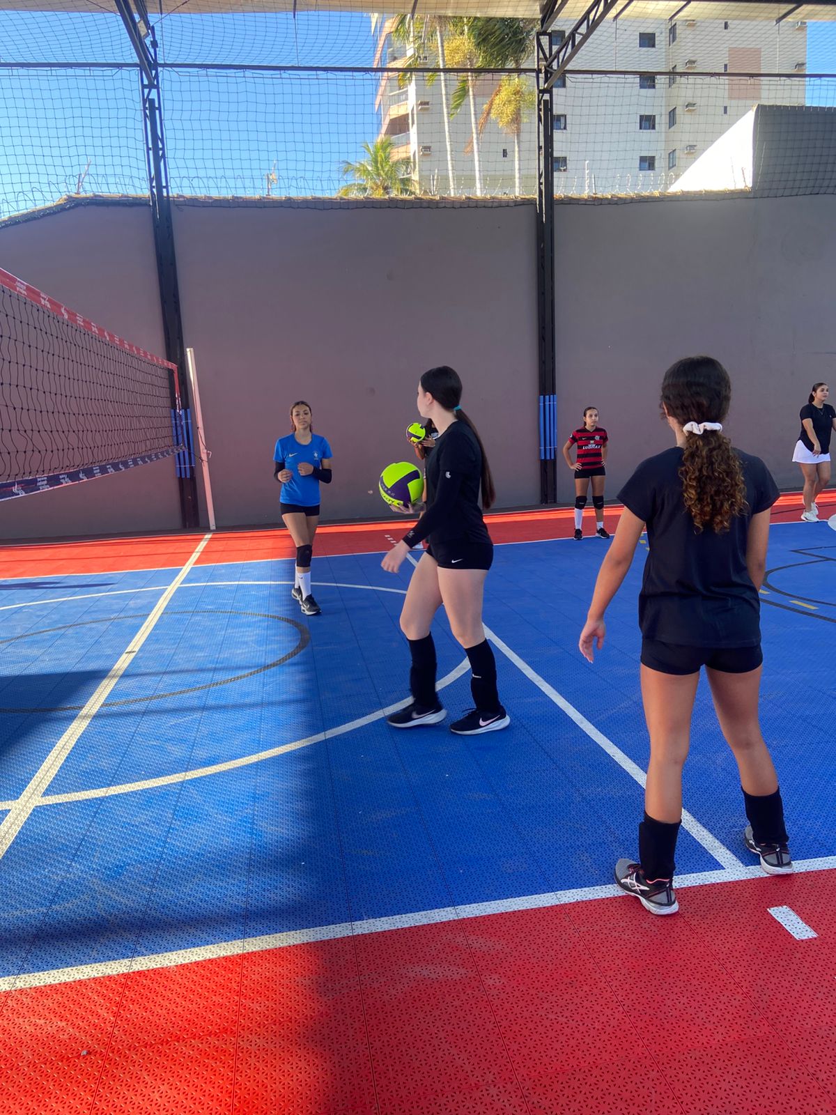 Volei no Colégio Asa